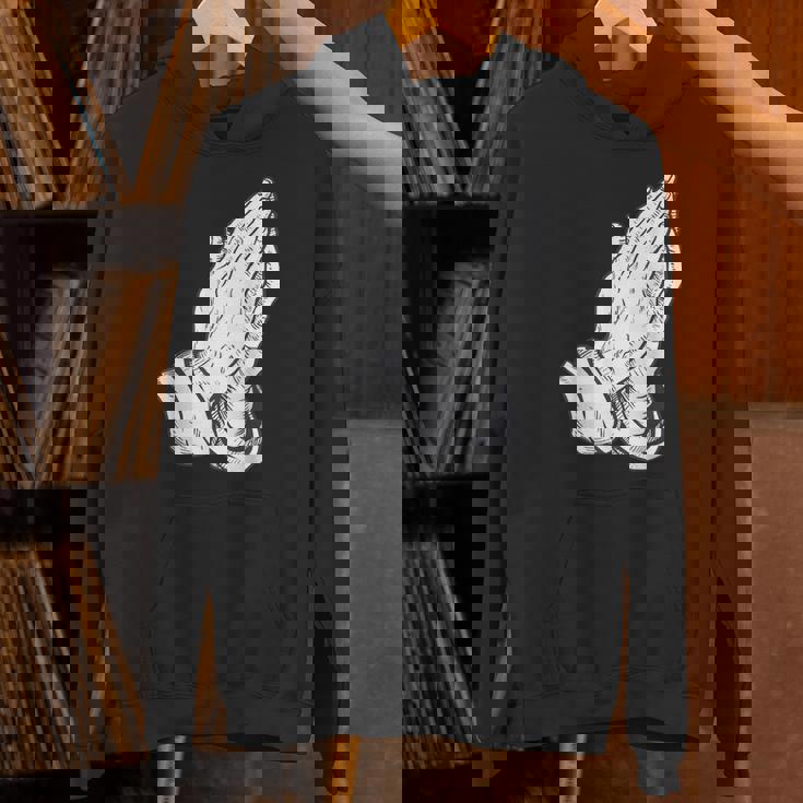 祈るイエスの手 パーカー