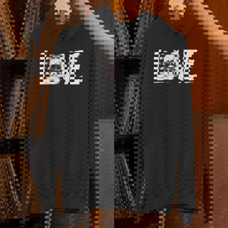 私はフェレットが大好きです Love Ferret パーカー