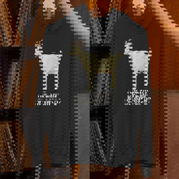 私は本当にヤギが好きです Hoodie