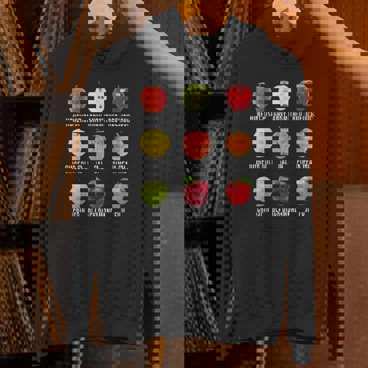 秋のリンゴ狩りアップルオーチャード ボーホー ファームフェッシュ パーカー