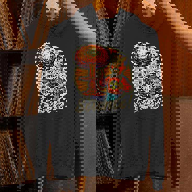 科学 核 原爆 爆発 レトロ 面白い 言葉 パーカー