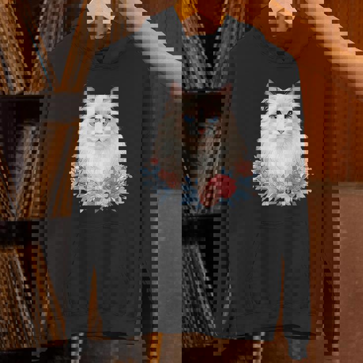 美しいラグドール猫 パーカー