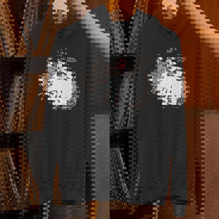 肉球を見せる猫ちゃん キジ白猫 猫好き 動物 かわいい おもしろ ネタ パーカー