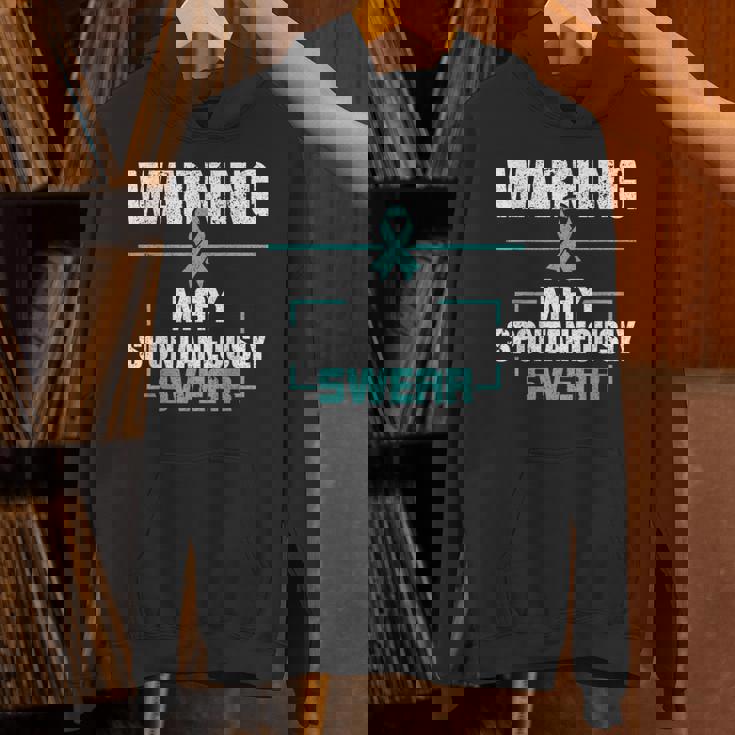 自発的に誓う可能性があります トゥレット症候群啓発 パーカー