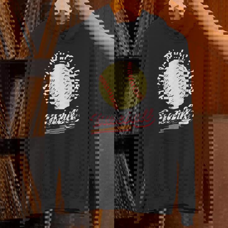 野球選手が大好きな少年 男の子向けギフト パーカー