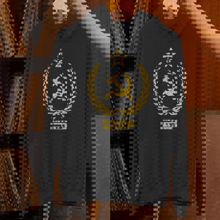 鎌と槌の星cccpソビエト連邦 パーカー