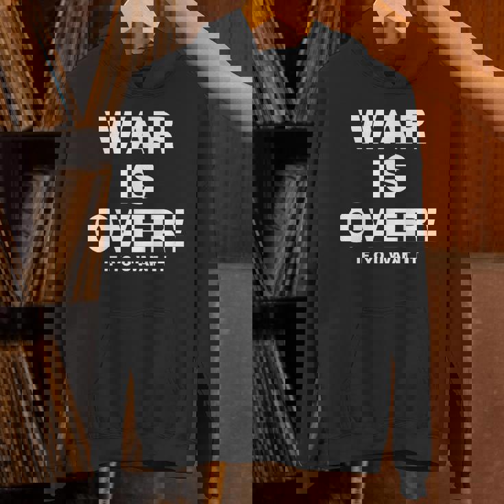 限定戦争は終わりだ 限定版黒 If You Want It パーカー