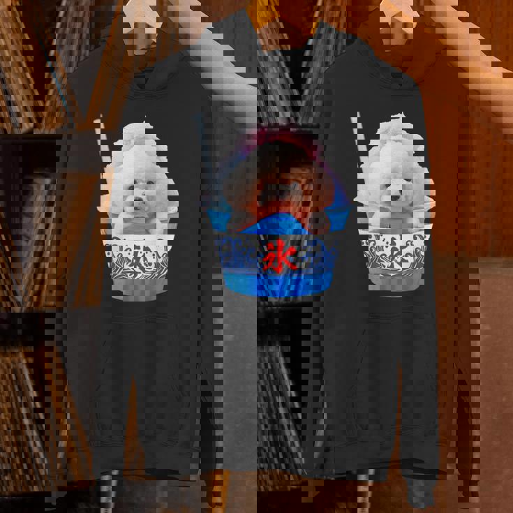 面白いtシャツ トイプードル かき氷 イヌ わんこ メンズ 犬好き グッズ おもしろ 面白い 服 ネタ 夏 パーカー