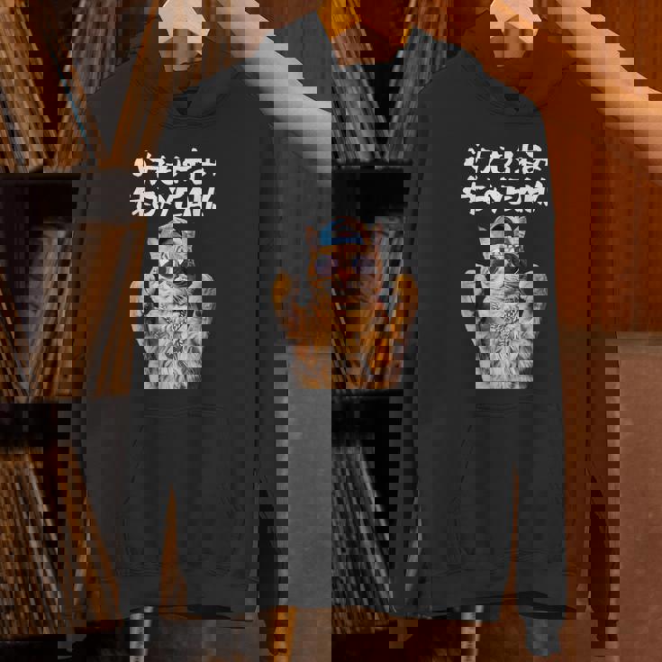 面白いtシャツ 猫 ネコ バカも休み休み 猫好き グッズ おもしろ 面白い 服 ネタ にゃんこ 猫の下僕 パーカー