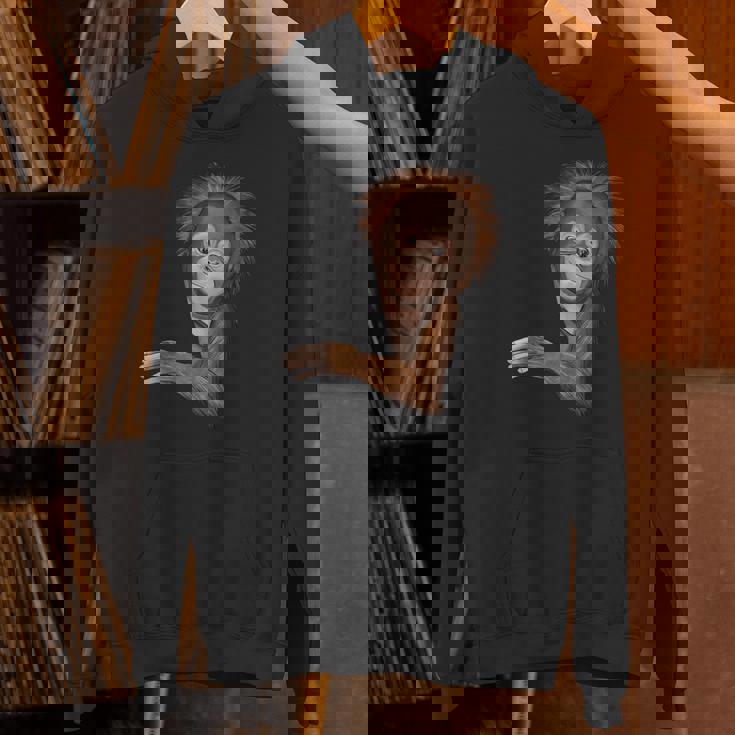 面白いオランウータン パーカー