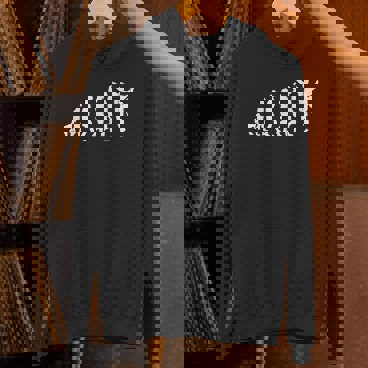 面白いカンフー太極拳進化デザイン 気功ファン用 パーカー