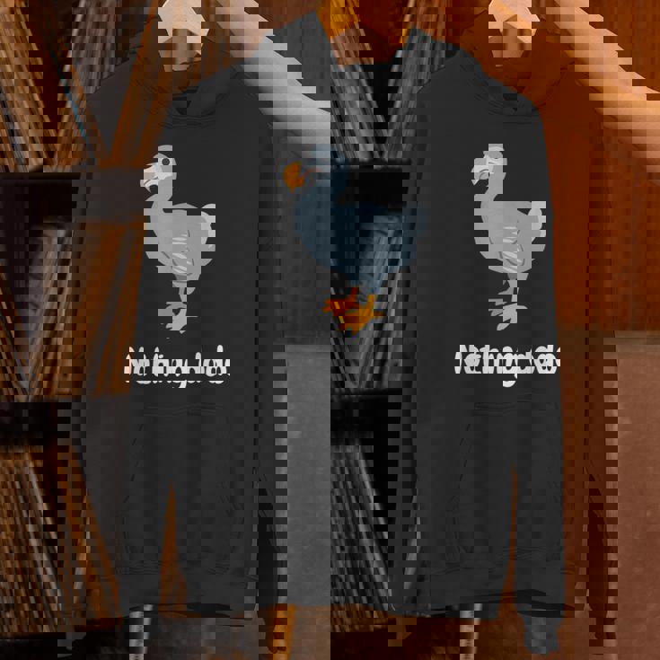 面白いドードーと言って：何もすることはありません。面白いドードーモチーフ パーカー