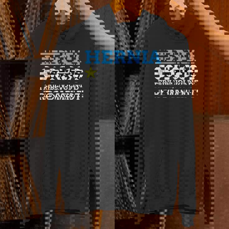 面白いヘルニア Hoodie