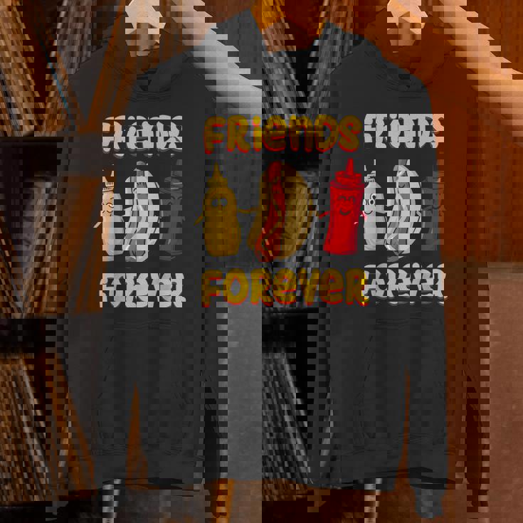 面白いホットドッグソーセージ ケチャップ&マスタード I ホットドッグ Hoodie