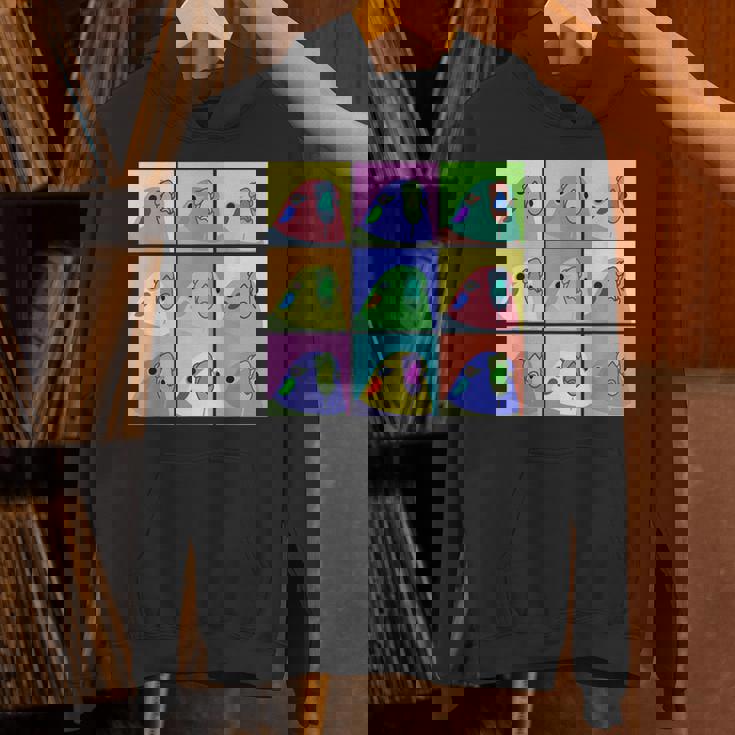 面白いポップアート オカメインコ かわいい鳥 オウム Hoodie