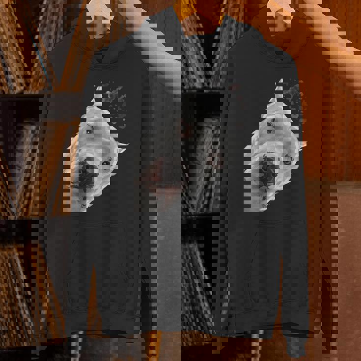 面白い好奇心旺盛な犬ドゴアルヘンティーノ パーカー