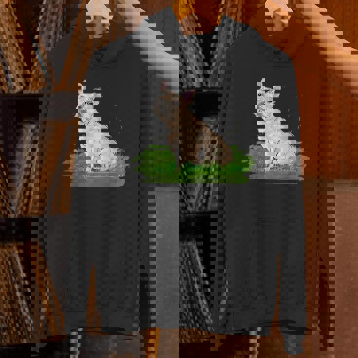 面白い手描きの犬-フレンチブルドッグ愛好家の贈り物 French Bulldogs Lovers パーカー