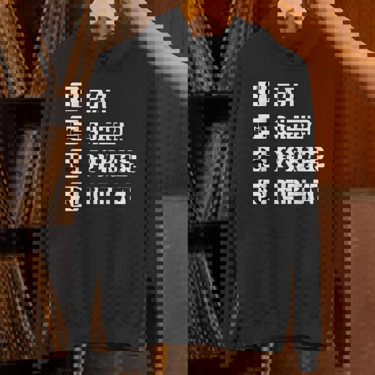 食べる 睡眠 ポーカー リピート トランプ ゲーム ホールデム パーカー