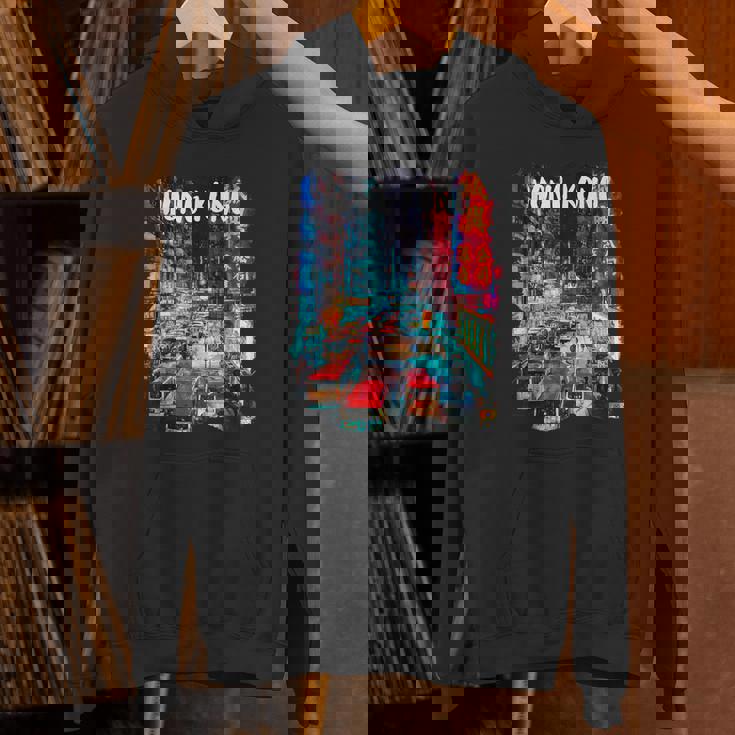 香港のお土産-夜の香港 パーカー