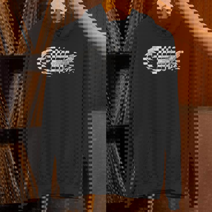 魚の骨格、面白い動物。 パーカー