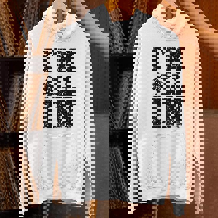 Im All In ポーカーシャツ ポーカープレーヤー Hoodie