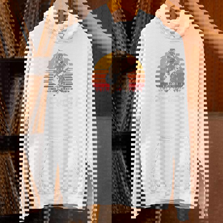 Appalachia Bluegrass Banjo Bear Retro パーカー