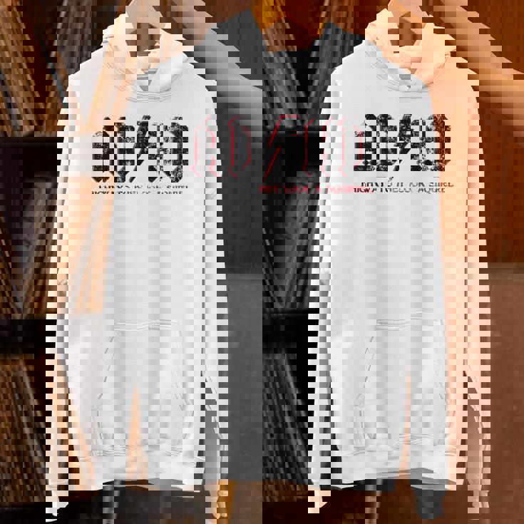 Ashdがadhdハイウェイをヘイルック・ア・リスに贈るおもしろいadhd Hoodie