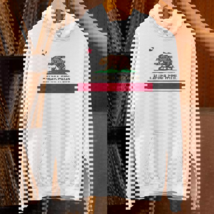 California Republic ノベルティ カリフォルニアベア カリフォルニアフラッグ パーカー