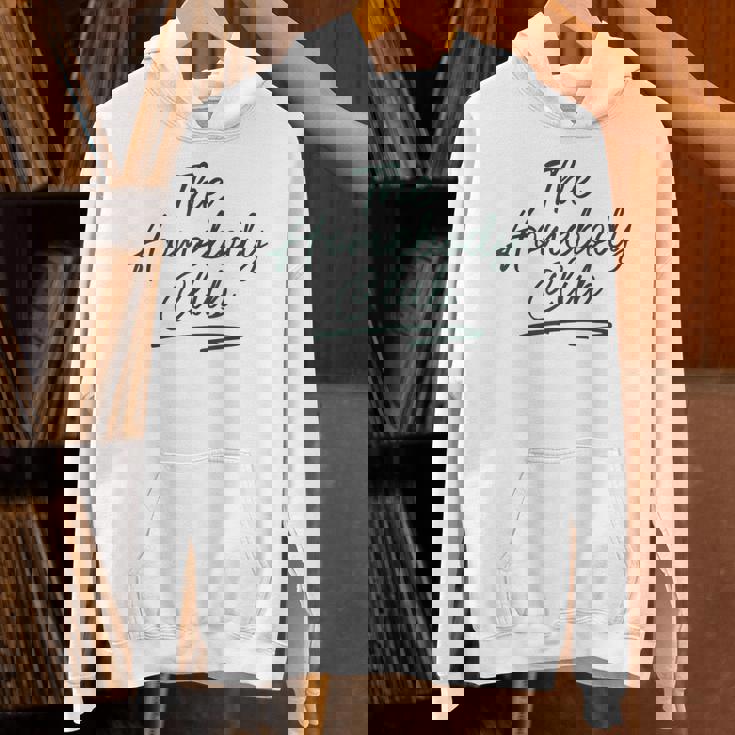 The Homebody Club 面白い 内向的 ホームライフ ママ レトロ パーカー