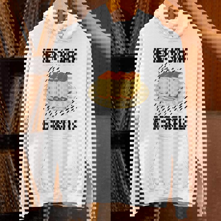 Keep Calm Eat Castella ヴィンテージ グランジ カステラ ケーキ好き Hoodie