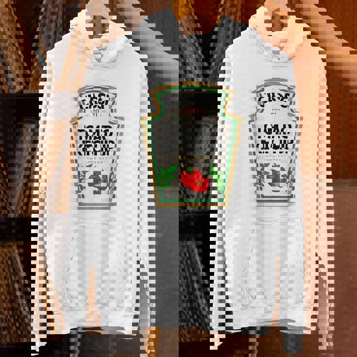 Ketchup ハロウィンコスチューム トマトマッチング ハロウィンケチャップ パーカー