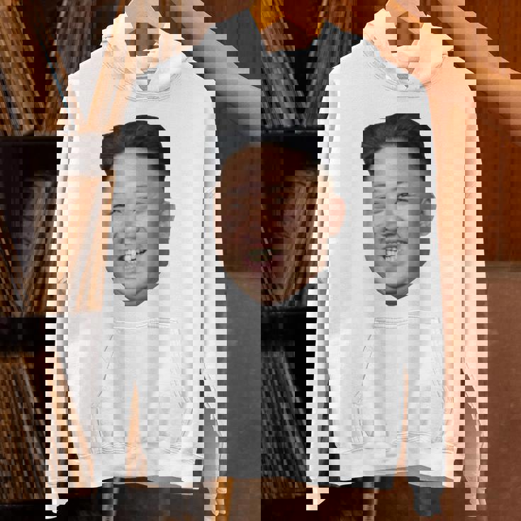 Kim Jong Un Big Face ロケットマン 北朝鮮パロディ パーカー