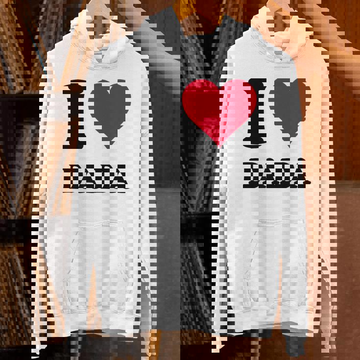I Love Dada パーカー