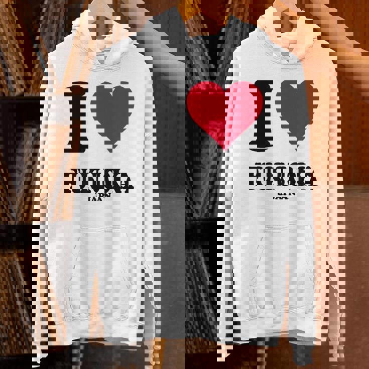 I Love Fukuoka パーカー