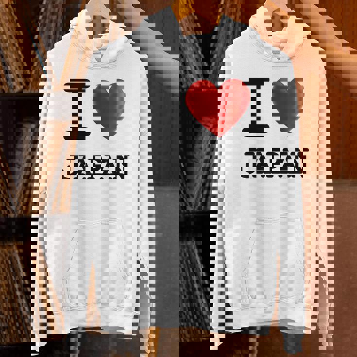 I Love Japan お土産 観光ハート Hoodie