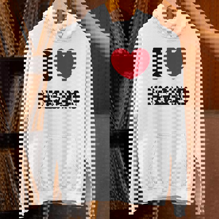 I Love Nagano 長野大好き パーカー