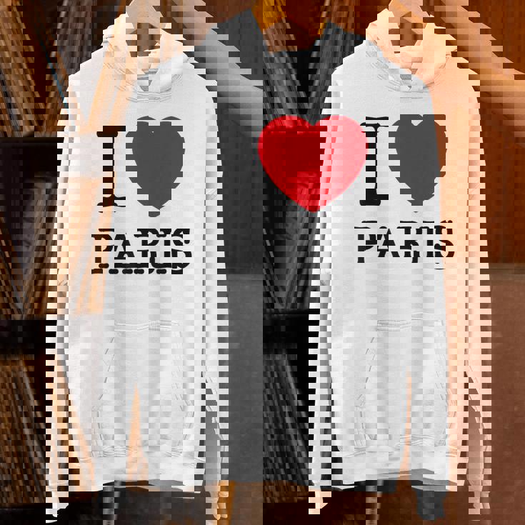 I Love Paris Graphic Novelty & Cool s パーカー