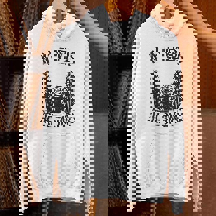 My Needs Areimple Guitars ビール愛好家 ギタリストギター パーカー