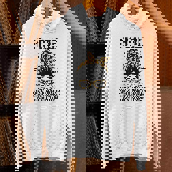 Nicole コスチューム かわいい 定義 名入れ Nicole パーカー