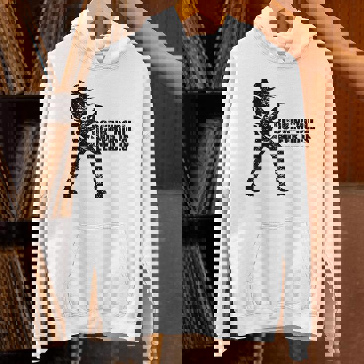 Rock 'N' Roll Never Dies ギタープレーヤー パーカー