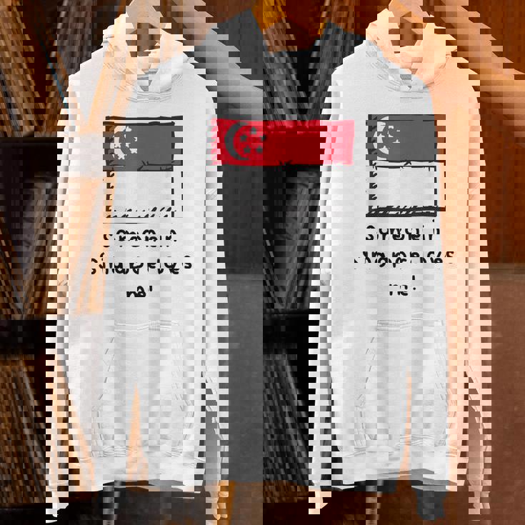 Someone Iningapore Loves Me シンガポール国旗 パーカー