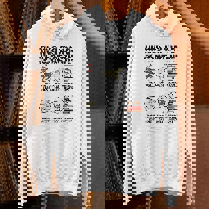 Things I Do Mypare Time 馬 面白い 乗馬 メンズ レディース パーカー