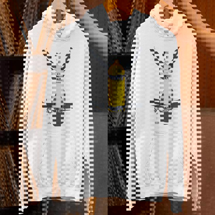 Trompe L'œil スキューバダイビングボトルバック パーカー