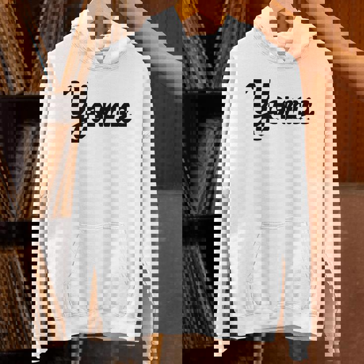 【Yome】嫁 よめ シンプル おしゃれ ローマ字 夫婦お揃い 結婚祝い カップル ペアルック おもしろ ペア Hoodie