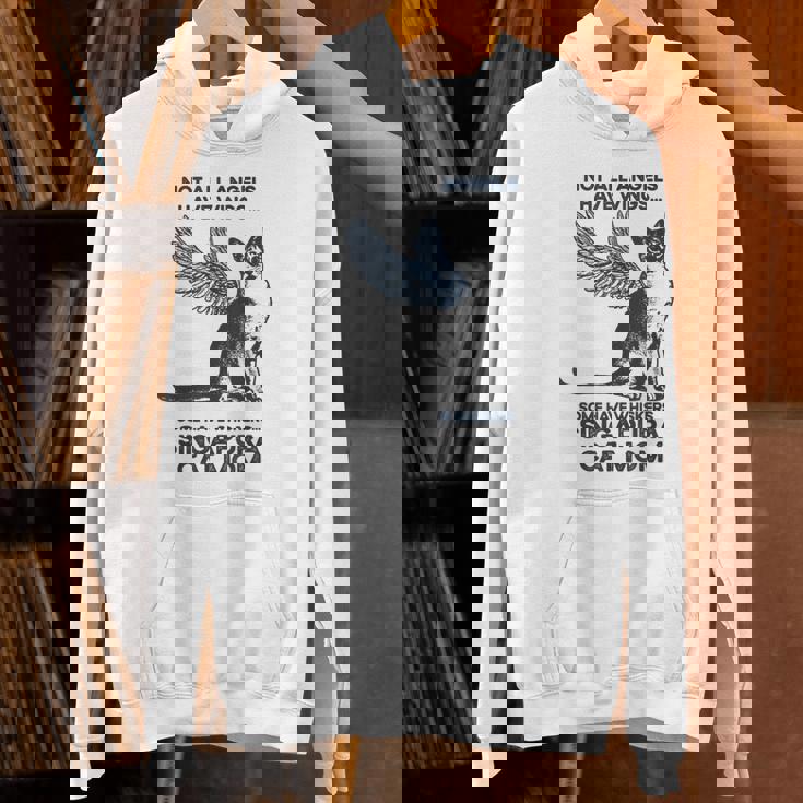 すべての天使に翼があるわけではない-マザーシンガプーラキャットママ パーカー