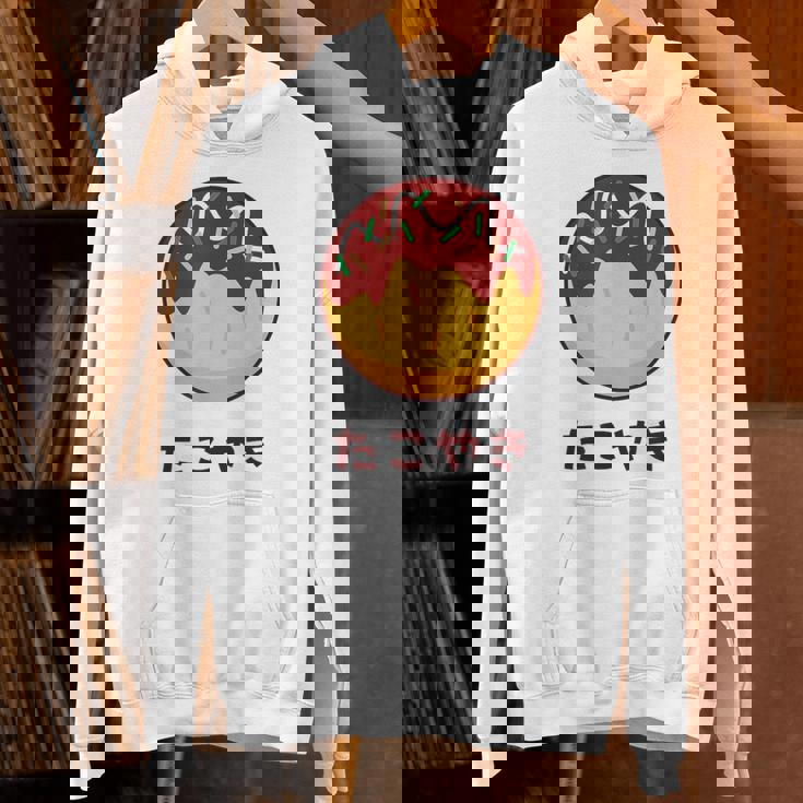 おもしろ たこ焼き 和 大阪 食品 日本 ひらがな 文字 パーカー