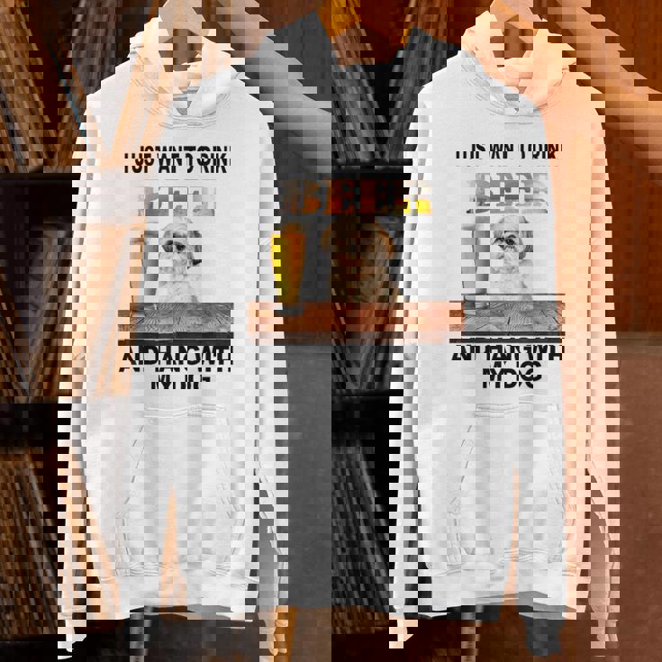 ただビール飲みたい&吊るしw おれのシーズーー Hoodie