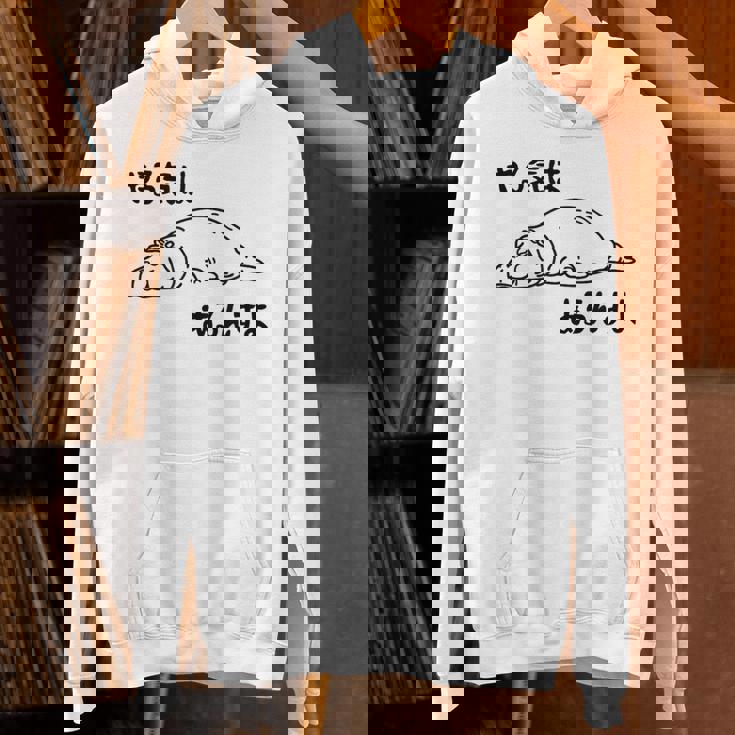 やる気はあるんすよ カバ ジョーク かわいい 動物好き ギャグ好き ジョーク好き ギャグ おもしろ ネタ Hoodie