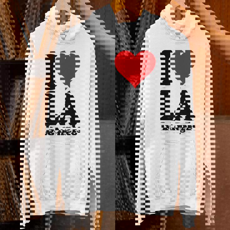 アイラブハートラロサンゼルスカリフォルニア Hoodie