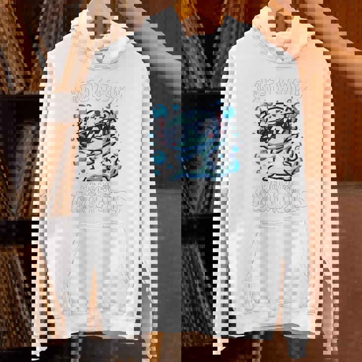 アホロートルを愛するjust A Boy パーカー